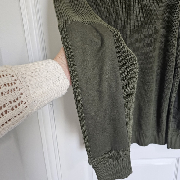 Olive Knit Dress Size XL NWOT - Picture 4 of 8